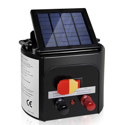 NNEDSZ 3km Solar Electric Fence Charger Energiser-0