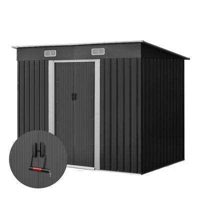 NNEDSZ Garden Shed Outdoor Storage Sheds Tool Workshop 2.38x1.31M-0