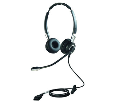 Jabra Biz 2400 II Duo QD - Mic. 72 UNC Corded Headset
