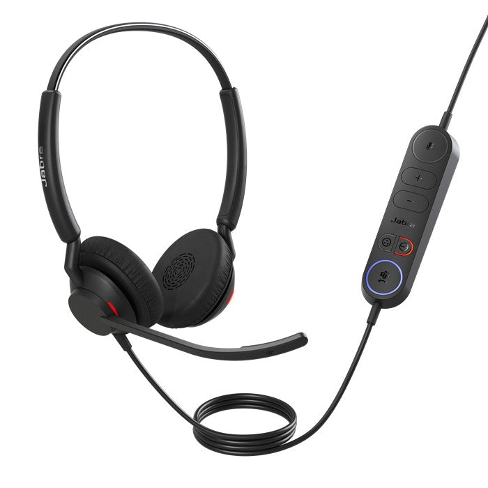 Jabra Engage 40 (Inline Link) MS Teams Dual USB-C/A Corded Headsets