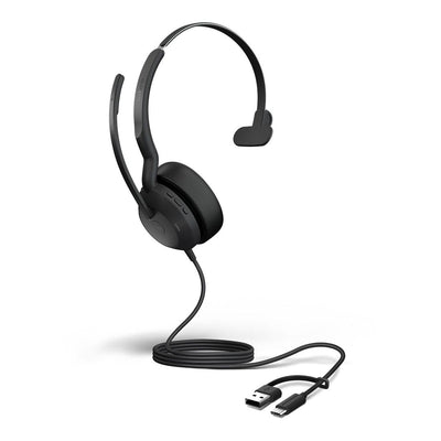 Jabra Evolve2 50, USB C/A MS Mono Headset