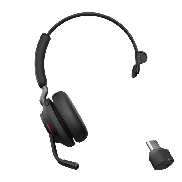 Jabra Evolve2 65 Mono UC USB-C Wireless Bluetooth Headset