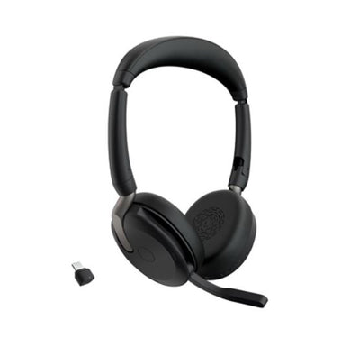 Jabra Evolve2 65 Flex MS Teams, Stereo Bluetooth Headset
