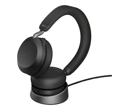 Jabra Evolve2 75 USB-C Link380c MS Stereo Stand Black