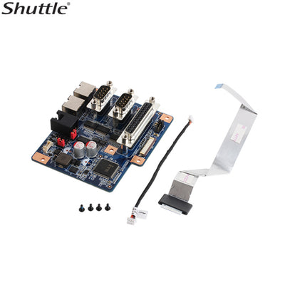 Shuttle PS01 Vertical Stand compatible with Shuttle AIO P90U and X50 series. It provides an additional RJ11 type