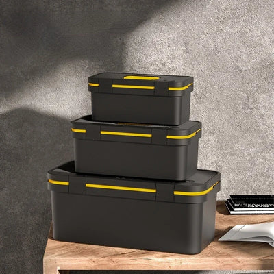 1 Pcs 14/17'' Hardware Tool Storage Boxes Electrician Portable Tools Organizers Box Multifunction Household Tool Storage Case