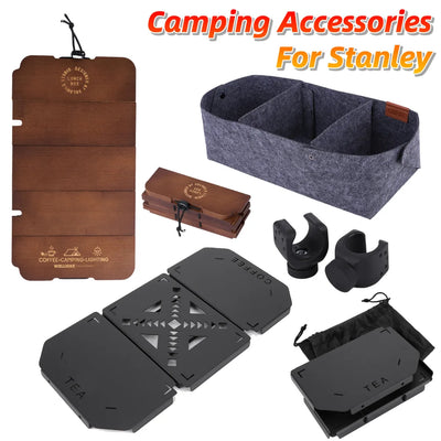 Outdoor Camping Tools For Camping Gear /Light Stand/Organizer Lined Bag/Folding Table Top/Detachable Top Board