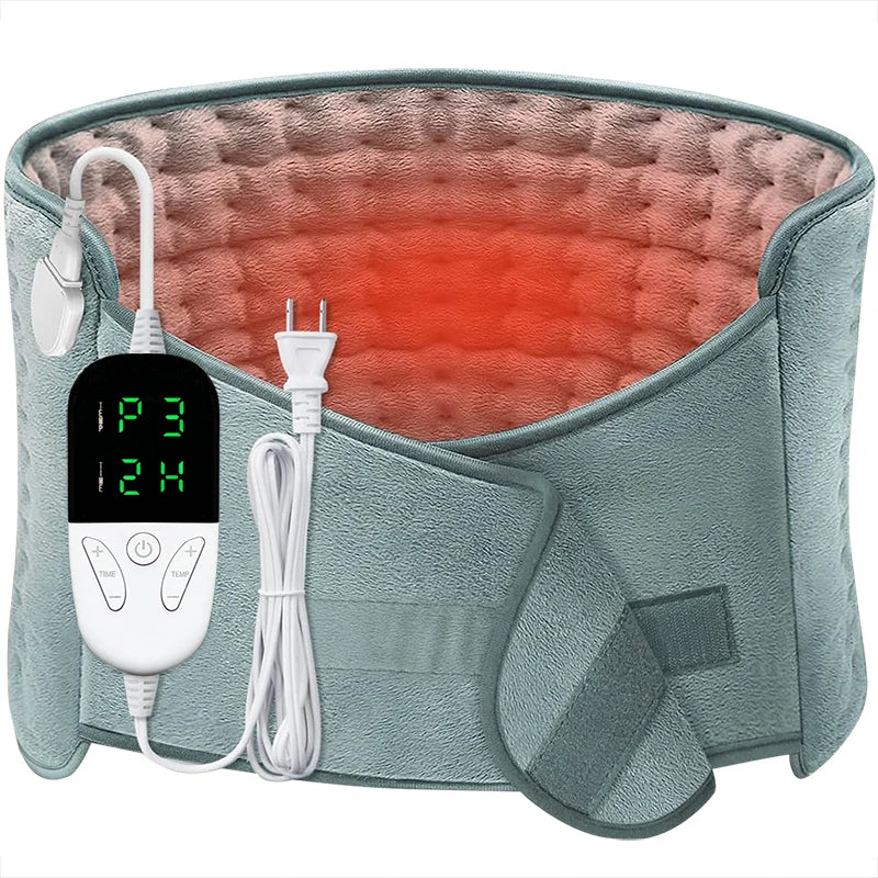 Electric Heating Pad for Back & Waist – Adjustable Heating Pad with 6 Heat Levels & 4 Auto-Off Timers-0