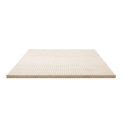 NNEDSZ Bedding 7 Zone Latex Mattress Topper Underlay 7.5cm Queen Mat Pad Cover-0