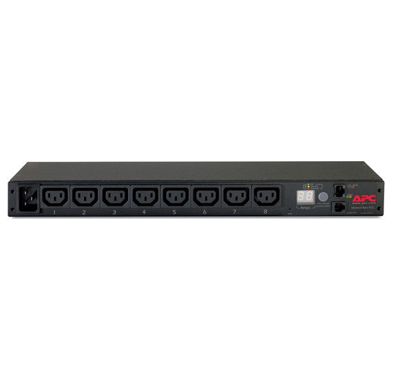 APC Rack PDU, Metered, 1U, 16A, 208/230V