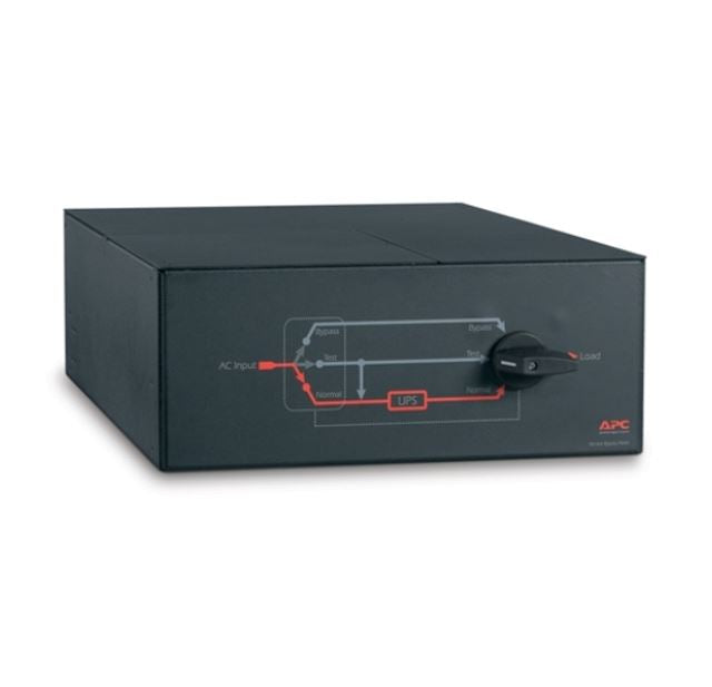 APC Service Bypass Panel, 4U RM, 230V/HW Input