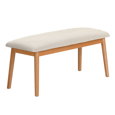 NNEDSZ Dining Bench Upholstery Seat Wooden Chair 106cm-0