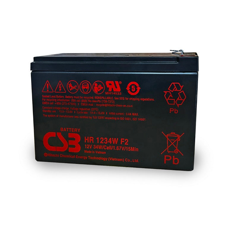 PowerShield 12V 9AH Battery, 3-5 Year Design Life