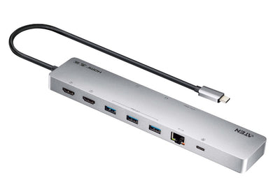 Aten 11-in-1 USB-C Multiport Dock with Power Pass-Through