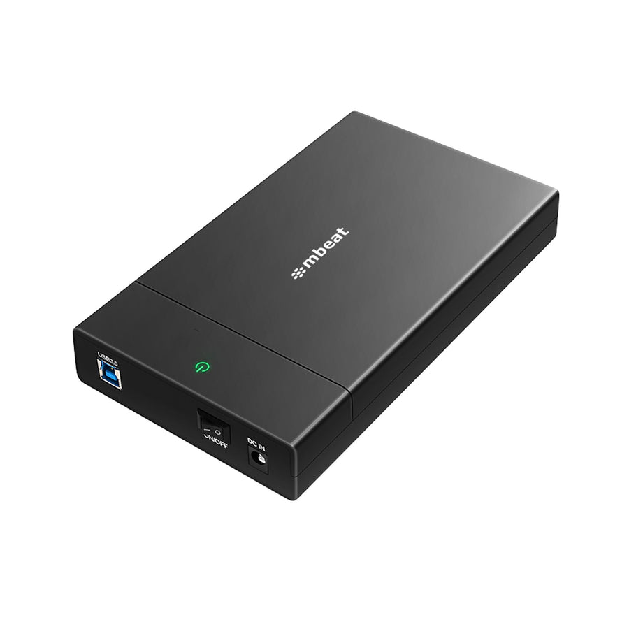 MBEAT® C1 Tool-Free USB 3.0 3.5" & 2.5" SATA HDD Enclosure - Black Data Speed: Maximum up to 5Gbp Product Weight
