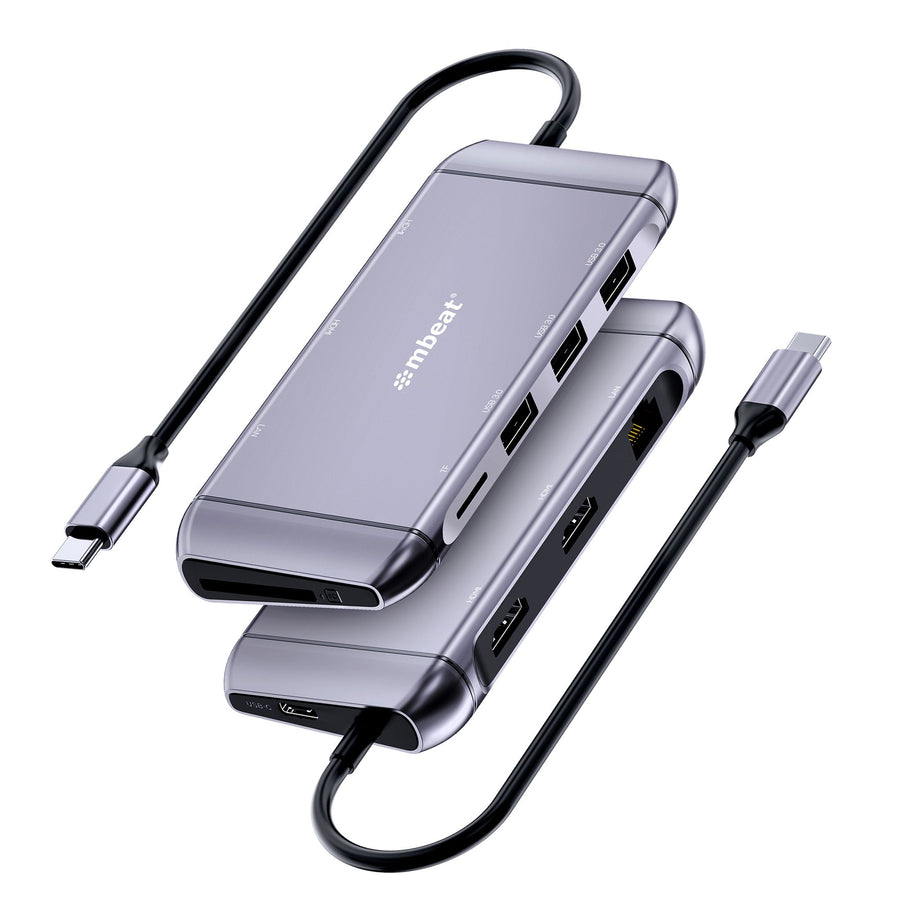 MBEAT® Elite X11 Dual Display Docking Station - 2x 4K HDMI