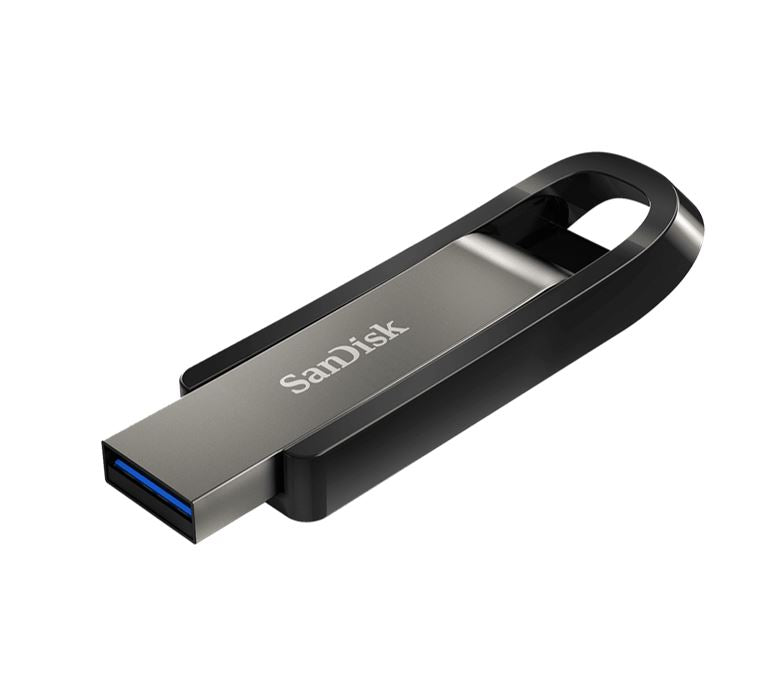 Sandisk 256GB Extreme GO USB3.2 Metal Flash Drive USB-A 400MB/s SecureAccess™ encryption software2 Lifetime