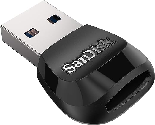 Sandisk MobileMate USB 3.0 Reader microSD™ card reader speeds up to 170 MB/s USB-A 2-year limited warranty (LS) EOL