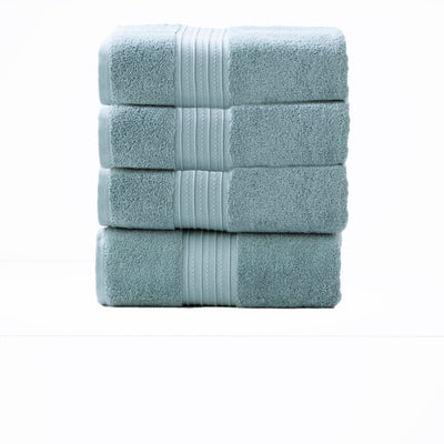 NNEDSZ 650 GSM Low Twist 4 Piece Bath GMist Towel by Renee Taylor-0