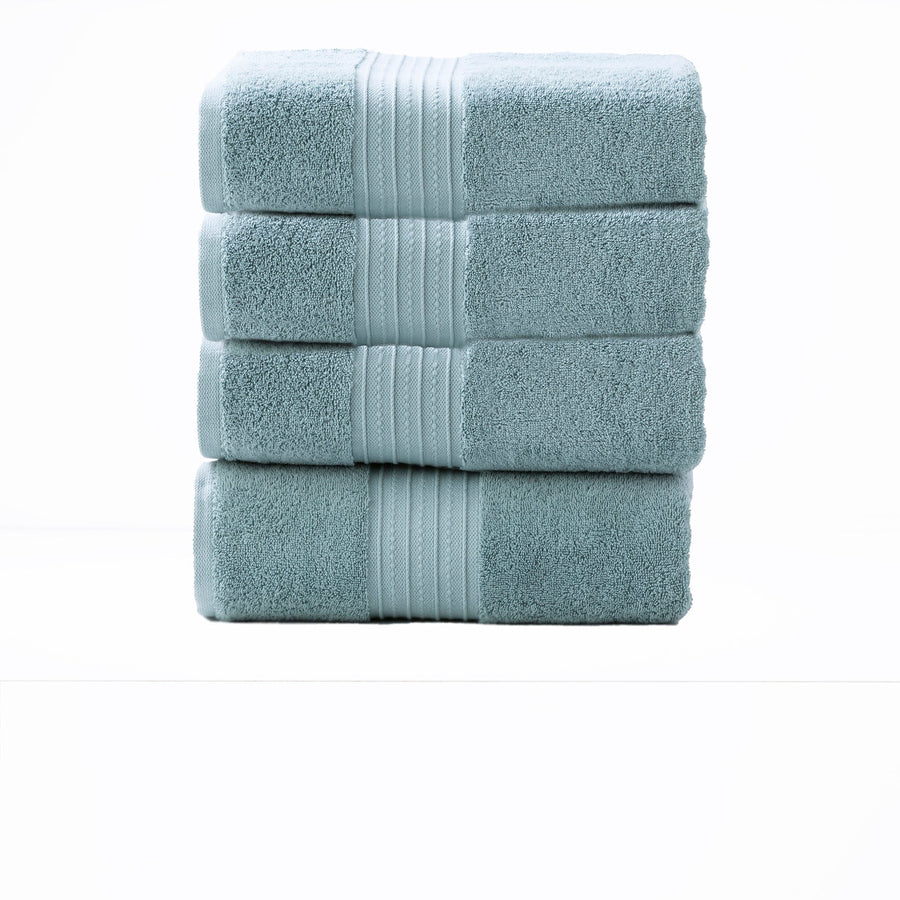 NNEDSZ 650 GSM Low Twist 4 Piece Bath GMist Towel by Renee Taylor-0