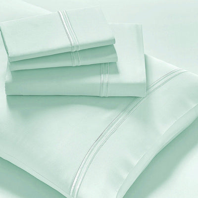 NNEDSZ Strada Embroidered 1000 TC Egyptian Cotton Spa Deep Queen Sheet sets by Renee Taylor-0