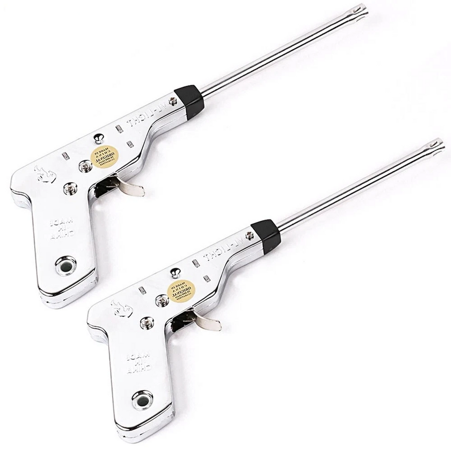 2x 270mm Barbecue igniter All-Metal Battery-Free Pulse Kitchen Camping Barbecue