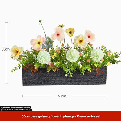 faux potted plant, sunflower, wooden box, home decor, Australia, living room decoration, tabletop decoration, no maintenance plant, realistic artificial flowers, gift for mum, farmhouse style, modern rustic decor - Multi - Size 18