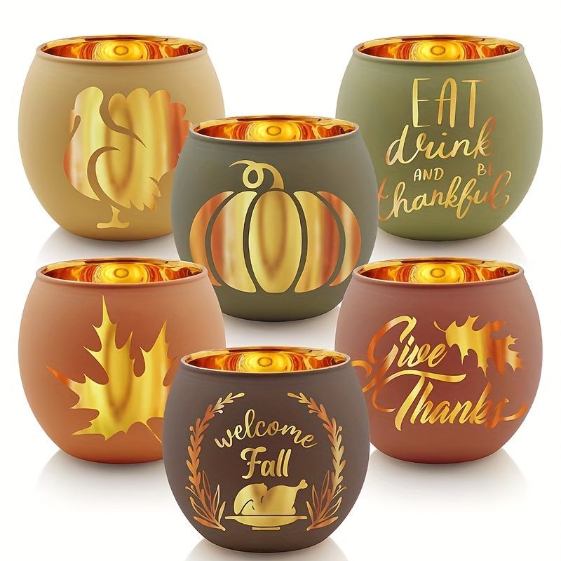 candle holders, electroplated candle holders, engraved candle holders, translucent candle holders, retro style candle holders, Thanksgiving decor, Halloween decorations, Christmas candle holders, Easter decorations, Valentine's Day decor, home decor acces