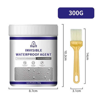 transparent waterproof coating, clear sealant, waterproof sealant Australia, RV waterproofing, roof waterproofing, wall waterproofing, window waterproofing, gutter waterproofing, pipe waterproofing, outdoor sealant, DIY waterproofing - White - Size 500ml