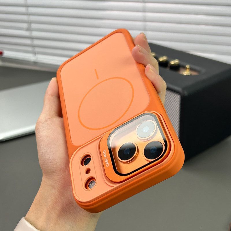 transparent phone case, magnetic phone case, animated phone case, phone accessories, phone protection, Australia phone case - Orange - Size iPhone 15