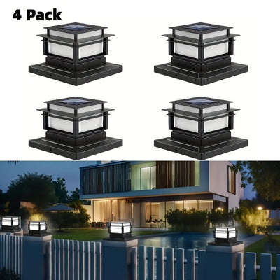 solar post cap lights, outdoor LED lights, nickel batteries, IPX4 water resistant, garden lighting, porch lighting, patio lighting, staircase lighting, Australian outdoor decor, eco-friendly garden lights, automatic dusk to dawn, fence post lights, solar