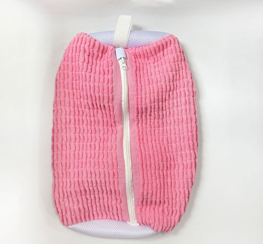 Shoe Washing Machine Bag Durable Shoe Bag Shoe Cleaning Accessory Sneakers - Pink - Size 001