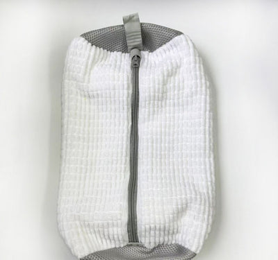 Shoe Washing Machine Bag Durable Shoe Bag Shoe Cleaning Accessory Sneakers - White - Size 001