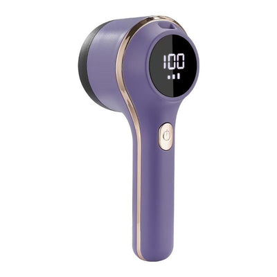 Portable Fuzz Remover Multifunctional Fuzz Remover LED Display Fuzz Remover - Purple - Size 01