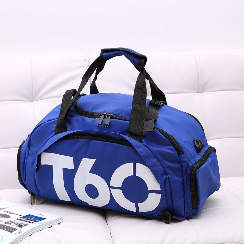 Travel Duffel Bag T60 Duffel Durable Travel Bag Stylish Gym Bag Weekend Bag - Blue - Size 50-30-28CM