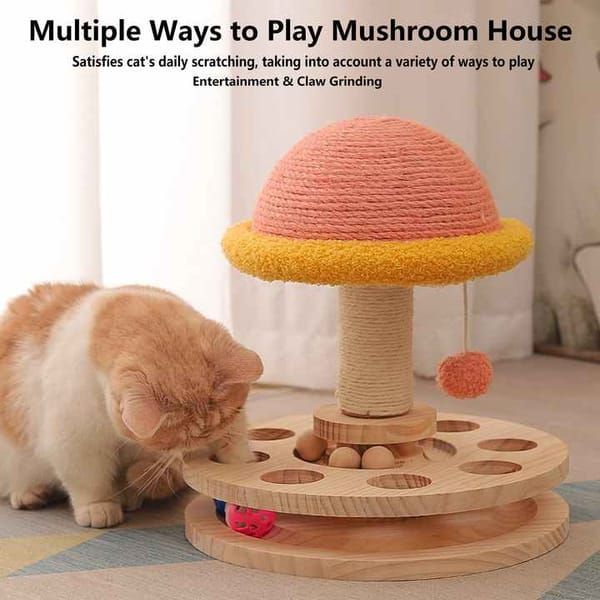 Cat Furniture Cat Scratching Post Cat Playhouse Cat Entertainment Cat Claw - Multi-color - Size 30-24CM