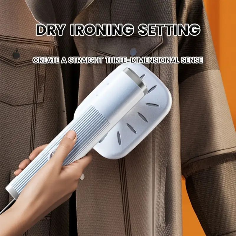 Portable Hand-Held Iron USB-Powered Iron Travel Mini Iron Fast Pre-Heating Iron - White - Size 1020