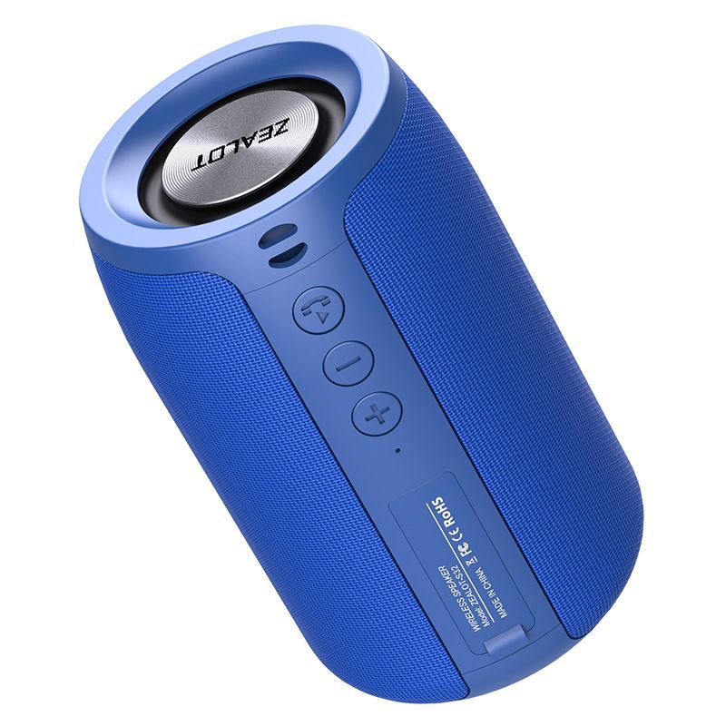 EALOT S32 Wireless Bluetooth Speaker Portable Speaker Powerful Bass TWS - Blue - Size 001