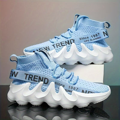 Men'S Casual Sneakers Trendy Shoes Men'S Footwear Comfortable Sneakers Stylish - Blue - Size 40