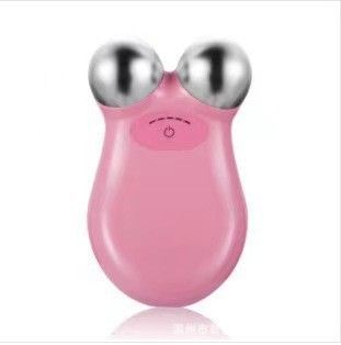 Microcurrent Facial Device,Enhances The Ability to Lift The Face and Tighten The Skin,Facial Wrinkle Equipment - Pink - Size 106mm