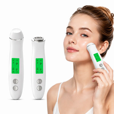 Professional Skin Moisture Tester, Digital Facial Oil Detector, High Precision Skin Hydration Analysis Meter, Hydration monitor,Portable Skin Analyzer with LCD Display & Fluorescent Agent Detection