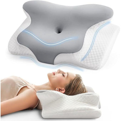 Ergonomic Pillow Memory Foam Pillow Cervical Support Pillow Neck And Shoulder