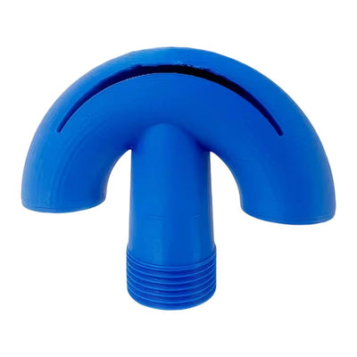 Pool Fountain Nozzle for Backyard Swimming Pools, Threaded Fountain Head Accessory for Home Pool Play and Relaxation Nozzle Threaded Attachment Backyard Accessory Swimming Head Return Curved Moving - Blue - Size 1Pcs