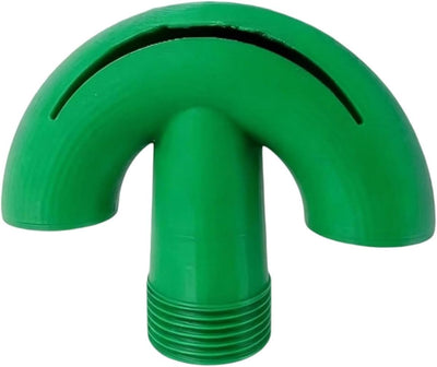 Pool Fountain Nozzle for Backyard Swimming Pools, Threaded Fountain Head Accessory for Home Pool Play and Relaxation Nozzle Threaded Attachment Backyard Accessory Swimming Head Return Curved Moving - Green - Size 5Pcs
