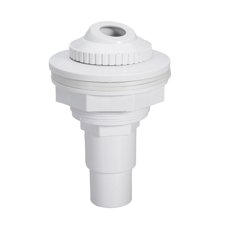 Pool Return Jet Fitting Above Ground Pool Complete Pool Return Jet Kit with Gaskets and Hose Adapter - White - Size 1pcs