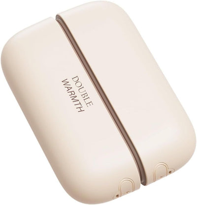 Magnetic Hand Warmers Rechargeable Hand Warmers 2-In-1 Hand Warmers Fast - Beige - Size Fits Adult Hands