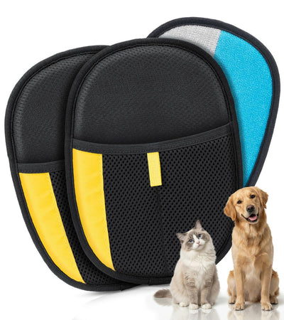 Pet Hair Gloves Dog And Cat Hair Removal Reusable Pet Hair Gloves Electrostatic