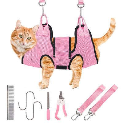 Pet Grooming Hammock Dog Harness Nail Clippers For Dogs And Cat Nail File For Pets Pet (XS)
