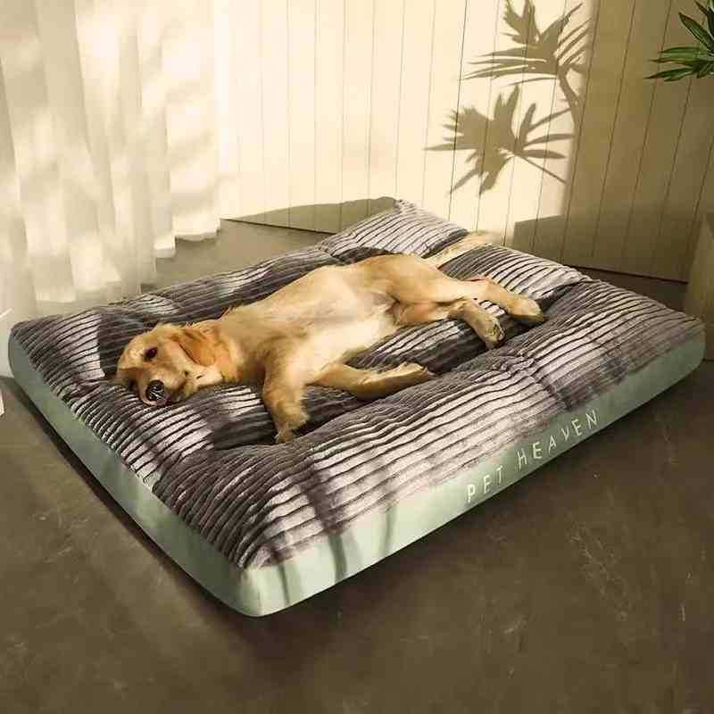 Warm Dog Bed Washable Pet Bed Non-Slip Dog Bed High Backrest Dog Bed Thick Dog - Gray - Size 23.6*18.5in