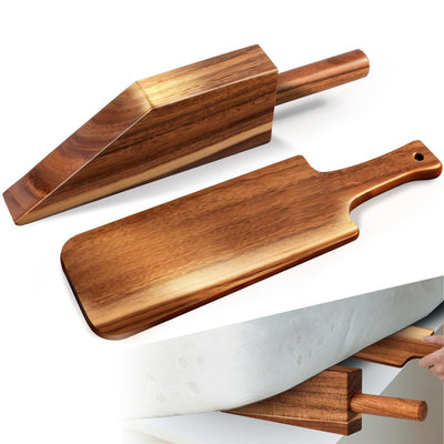 Acacia Wood Mattress Lifter Bed-Making Tool Set Mattress Lifting Wedge Bed